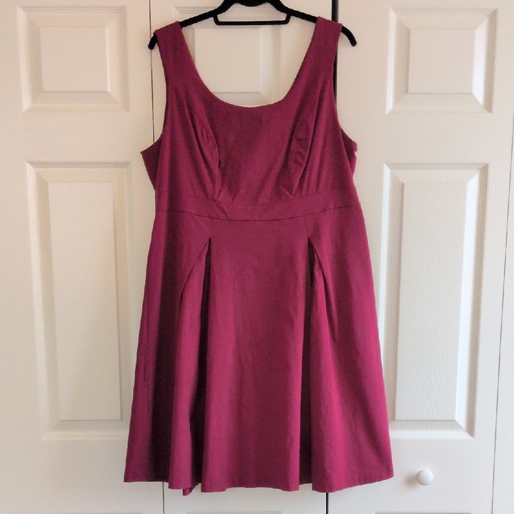 Torrid Wine Red Midi Dress 18